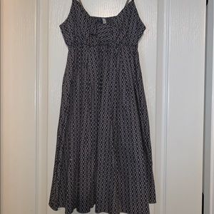 Spaghetti strapped Grey dress